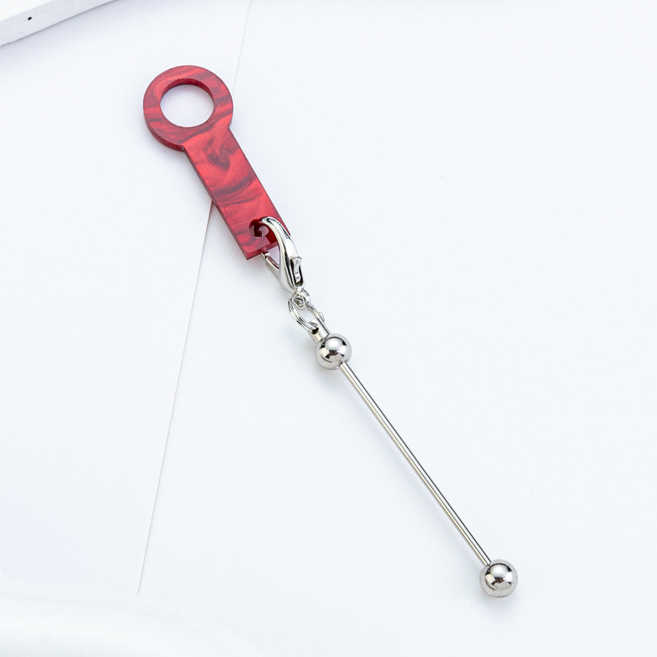 Wholesale Ready-Made DIY Beaded Acrylic Straw Hangings Suitable for 8Mm-10Mm Water Cup Straw Accessories Decoration